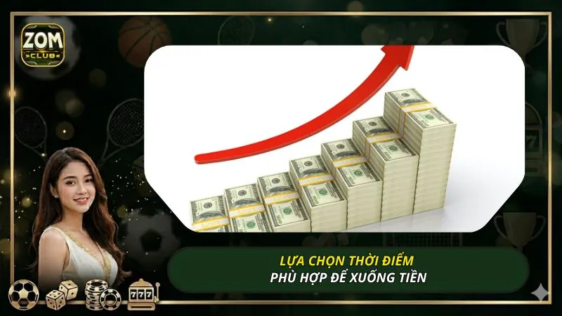 Lựa chọn thời điểm phù hợp để xuống tiền
